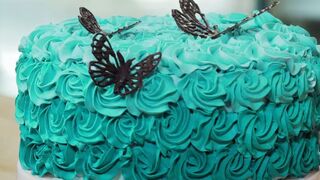 מעוצבות – מדריך לקישוט עוגות עם איה תמם, עונה 1, פרק 2: טורקיז