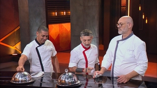 משחקי השף, עונה 8, פרק 36: משלוש יוצאת אחת